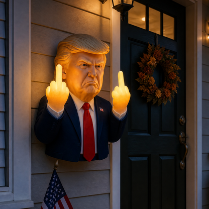 Trump Middle Finger Night Light